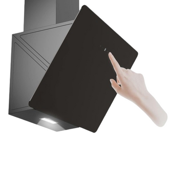 60cm Wall Mount Angled Cooker Hood with 3-Speed Fan