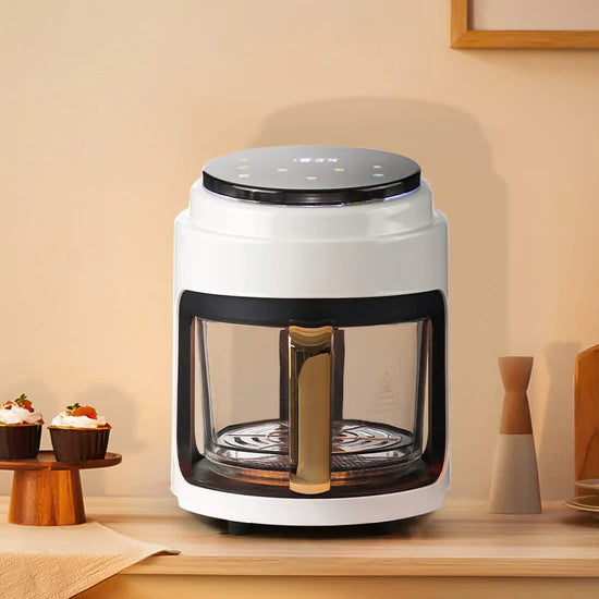 2.2L Visible Basket Air Fryer – White
