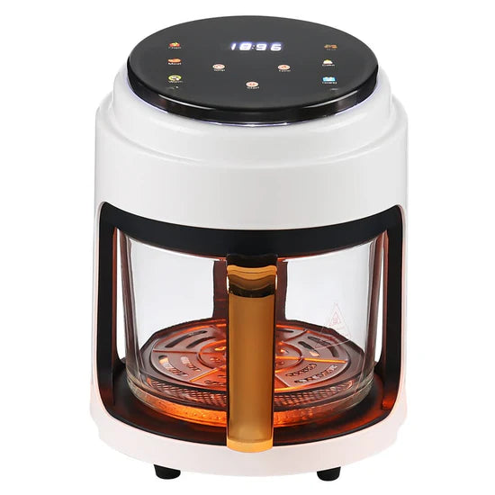 2.2L Visible Basket Air Fryer – White
