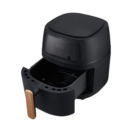 Large 5L Touchscreen Air Fryer – Black