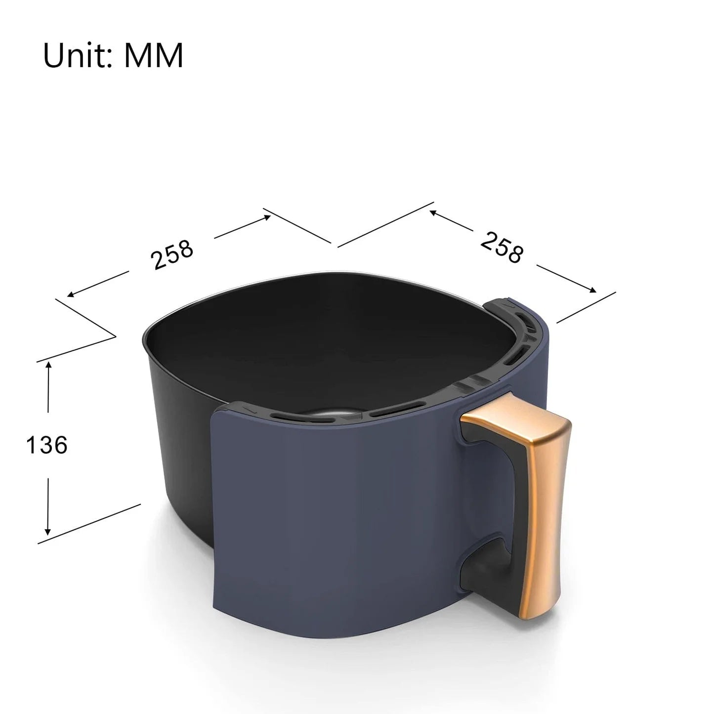 Digital Air Fryer Oven 5.5L for Kitchen Use
